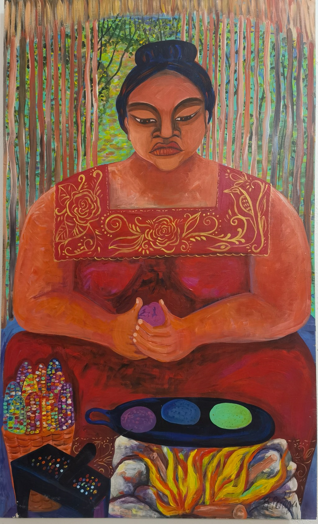 Mujeres en el mercado 